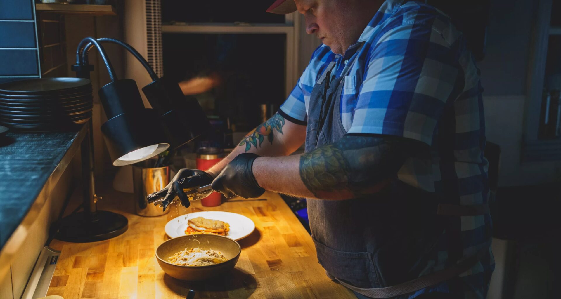 Chef Scott Girling at Osteria Il Muro