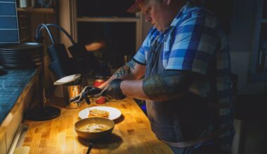 Chef Scott Girling at Osteria Il Muro