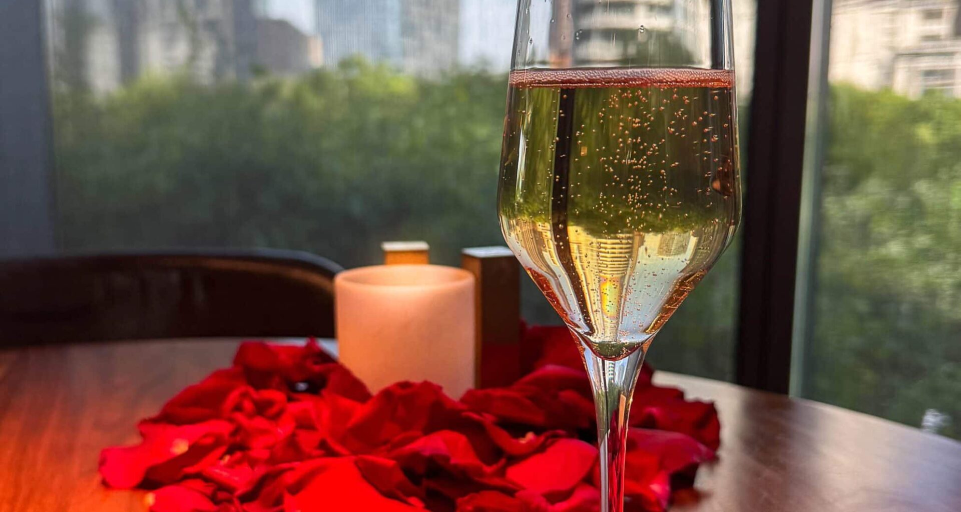 Perry's Anniversary Celebration Menu table