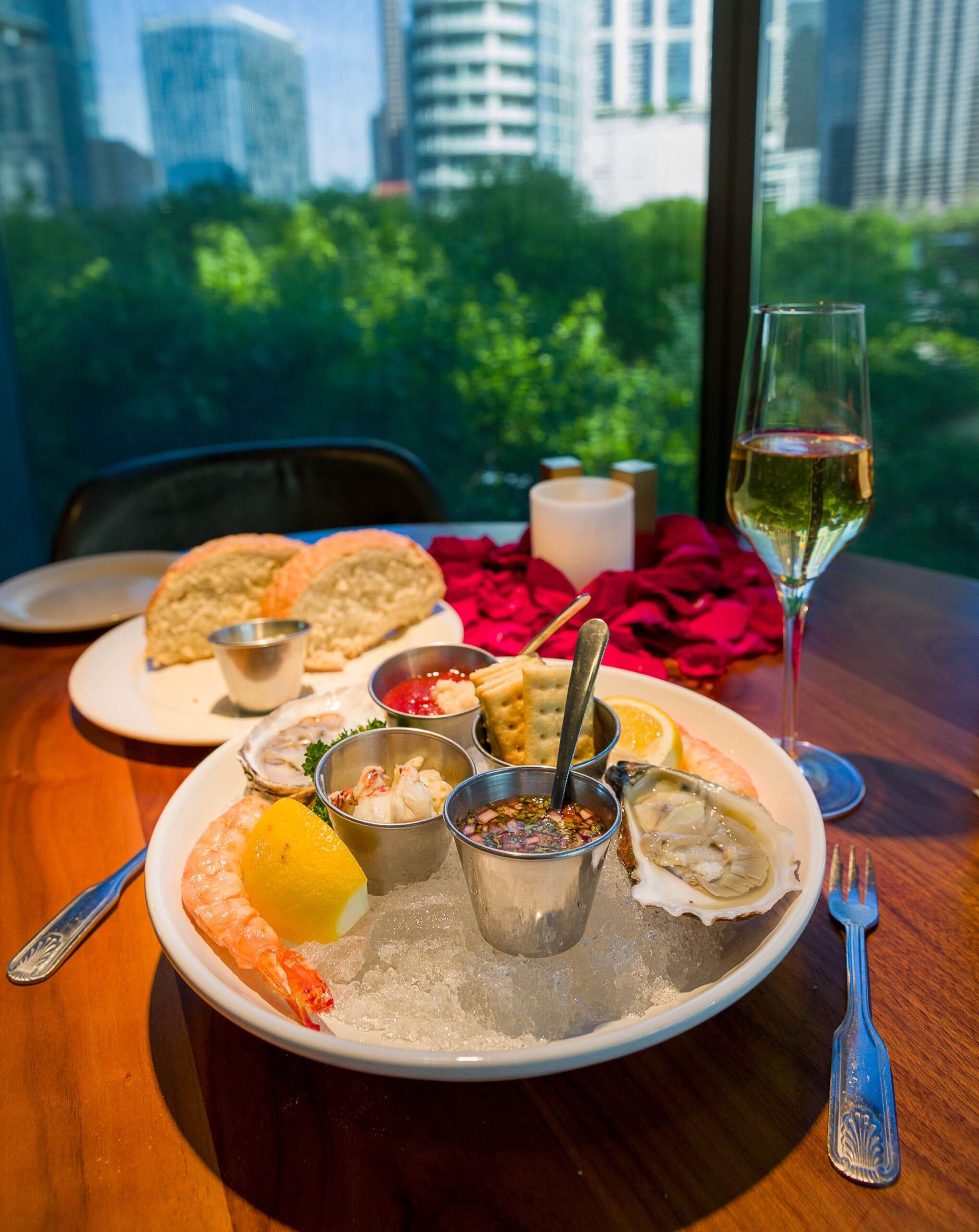 Perry's seafood appetizer