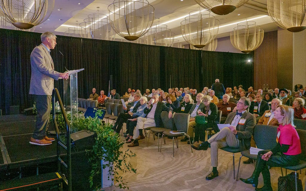 Philosophical Society of Texas president Paul Hobby