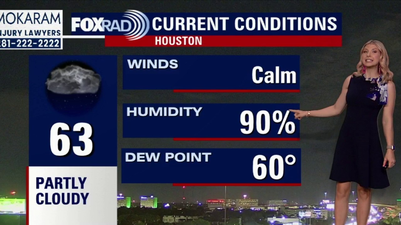 Houston weather: Warm Wednesday with increase in humidity