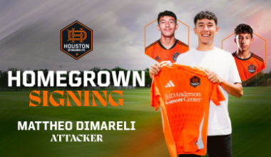 Houston Dynamo FC sign Cy-Fair (Houston) native Mattheo Dimareli as Homegrown Player