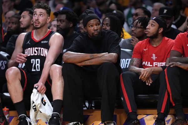 Rockets' Kevin Durant game-time decision for Game 2
