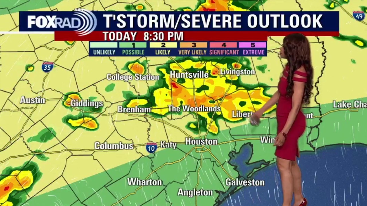 Houston weather: Rain chances through Friday