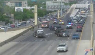 Major crash on 410 in San Antonio closes highway, delays