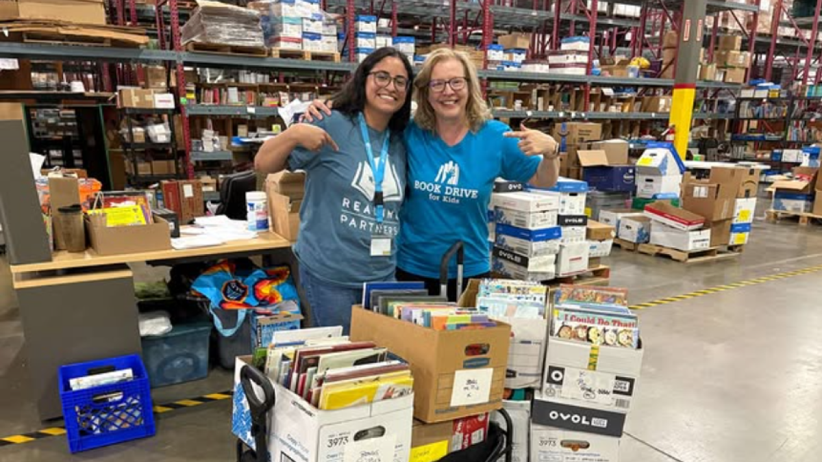 Book donations help Reading Partners North Texas send kids home reading – NBC 5 Dallas-Fort Worth