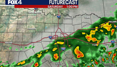 Dallas weather: Stormy start to Saturday