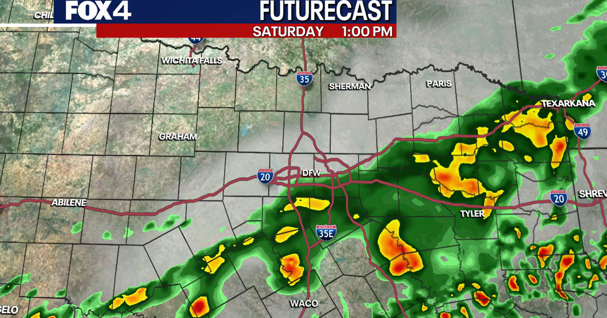 Dallas weather: Stormy start to Saturday