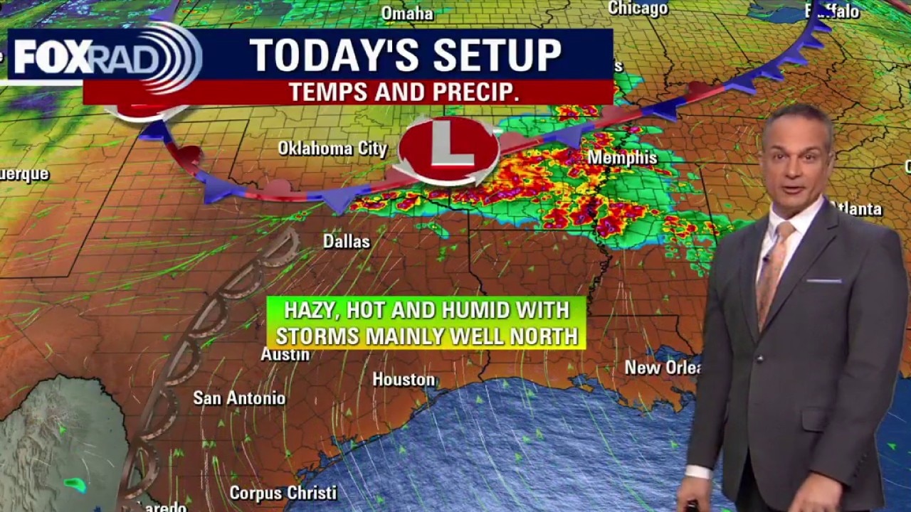 Houston weather: Hot, humid, and hazy Tuesday