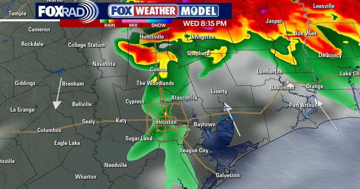 Houston weather: Strong, severe evening storms possible