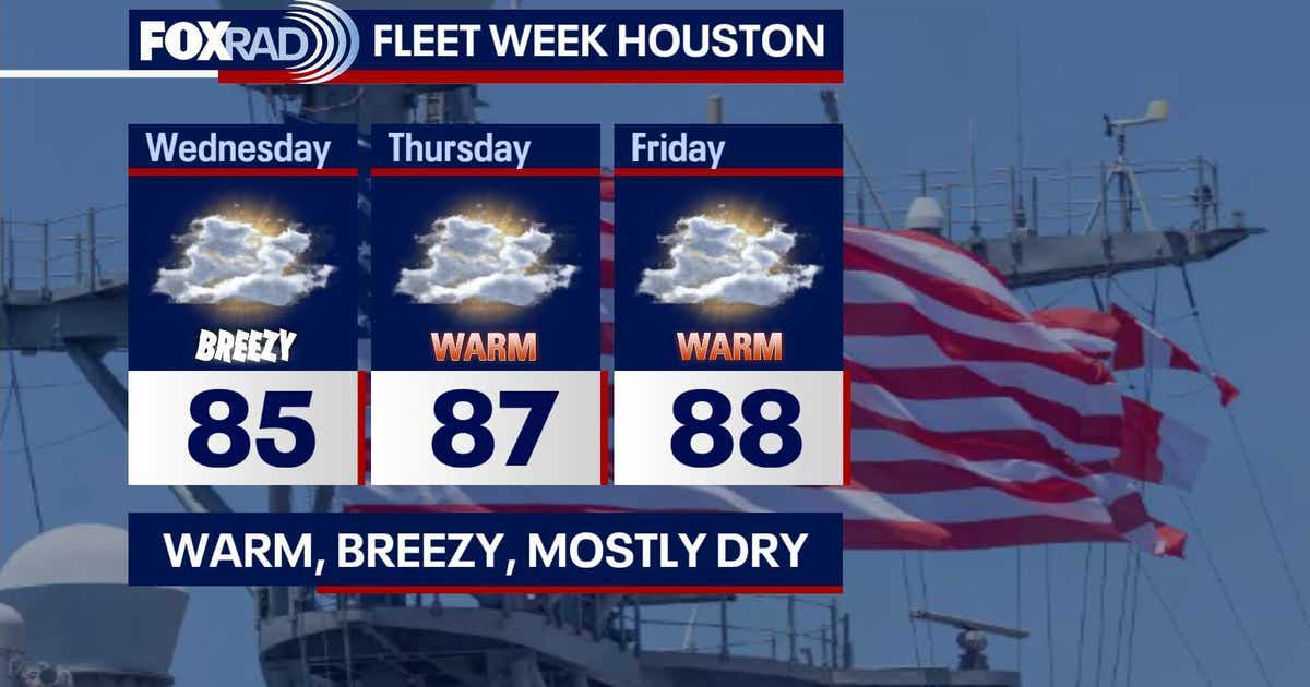 Houston weather: Warm day ahead for Wednesday