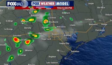 Houston weather: Rain chances for rest of the week