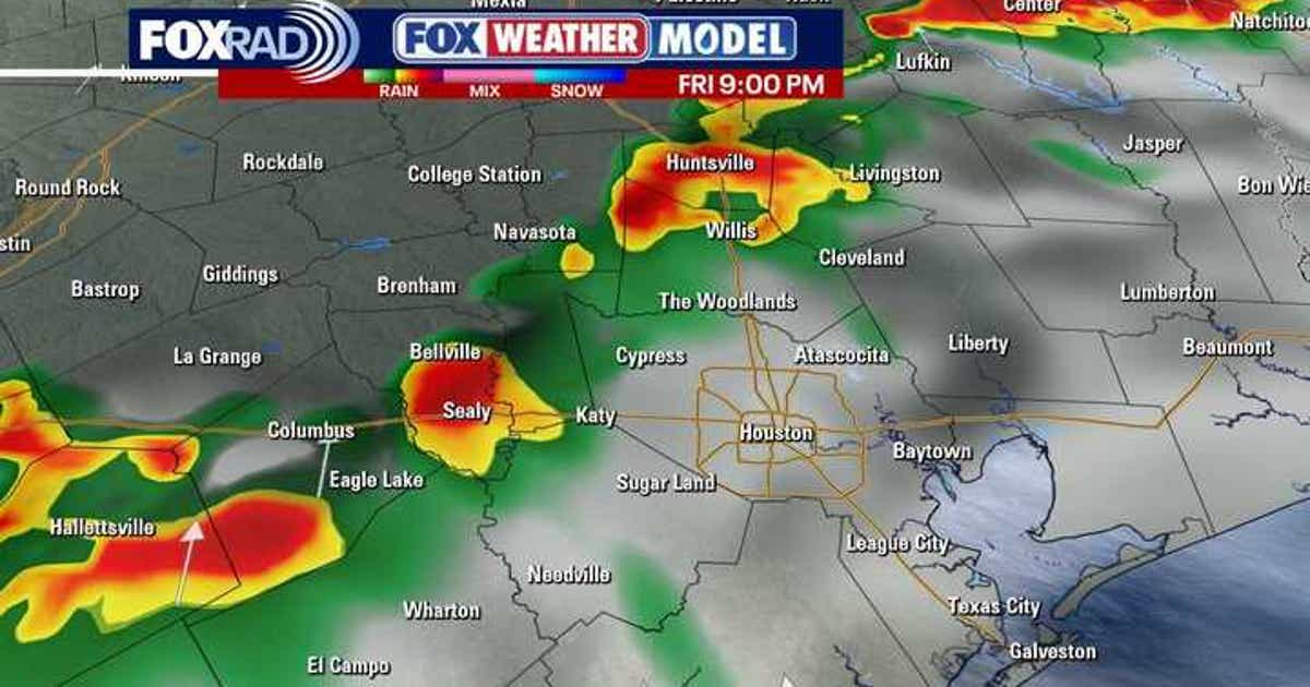 Houston weather: Storm chances return Friday evening