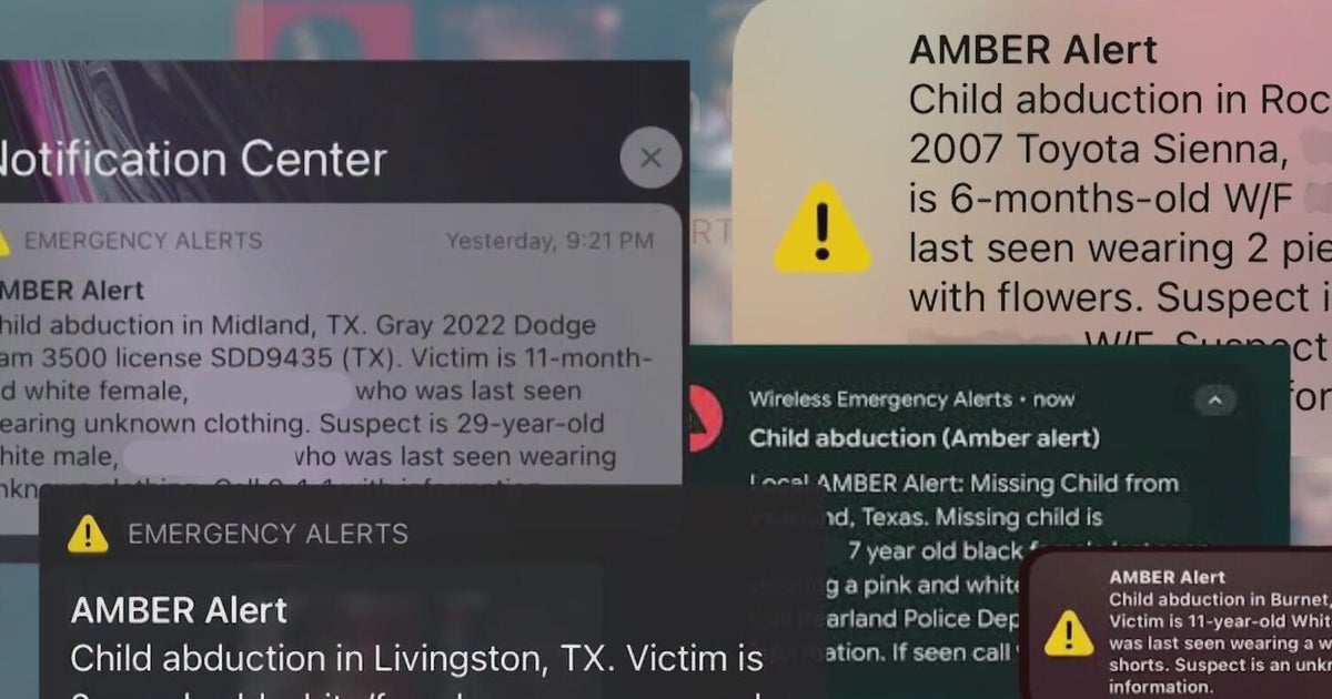The Amber Alert has a problem. CBS News Texas investigates why Texans are tuning out.