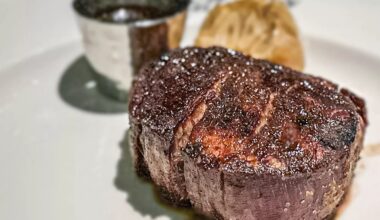 A 12-ouce filet mignon at Stillwell's
