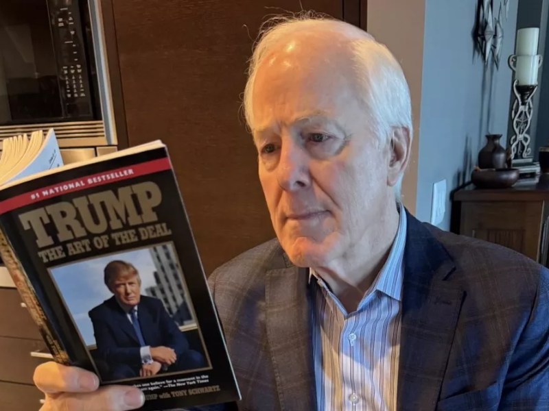 John Cornyn makes last-ditch try to win Daddy Don’s endorsement with anti-immigrant bill