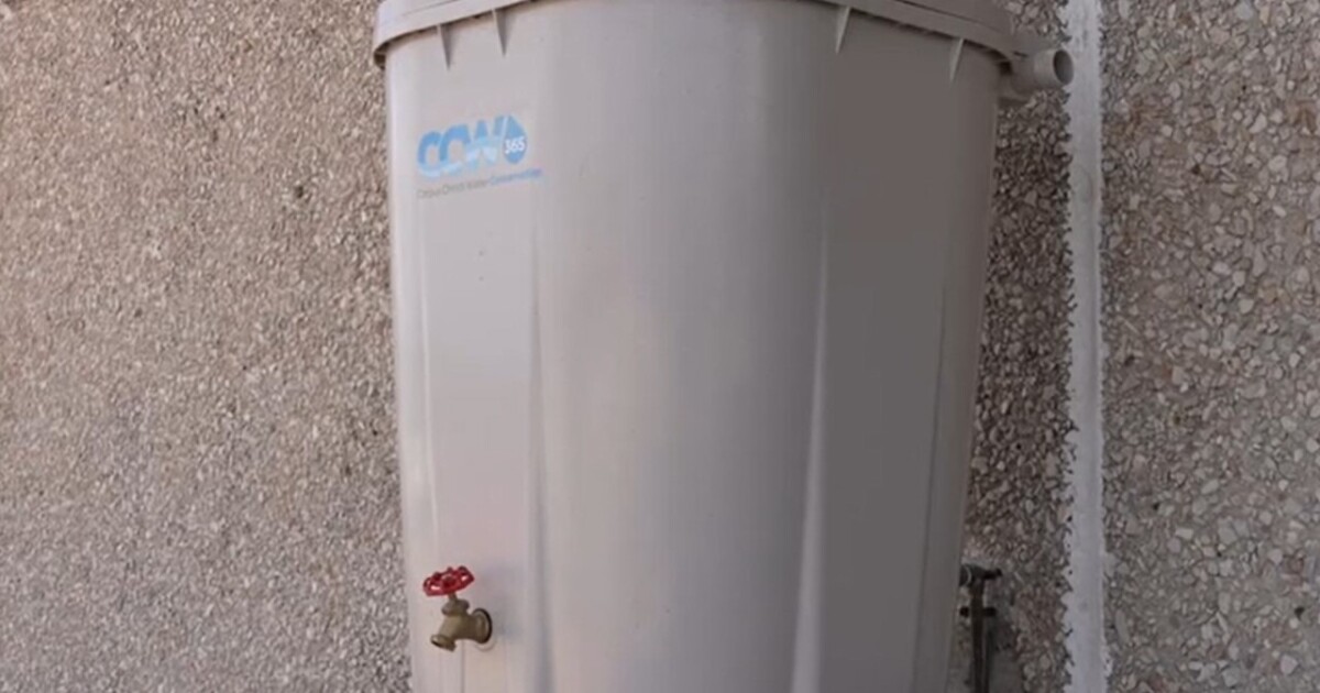 Corpus Christi rain barrels sell out as resident demand rapidly surges