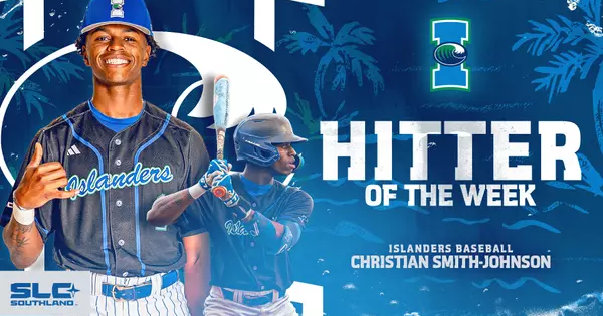 Texas A&M-CC's Smith-Johnson named Southland Conference Hitter of the Week