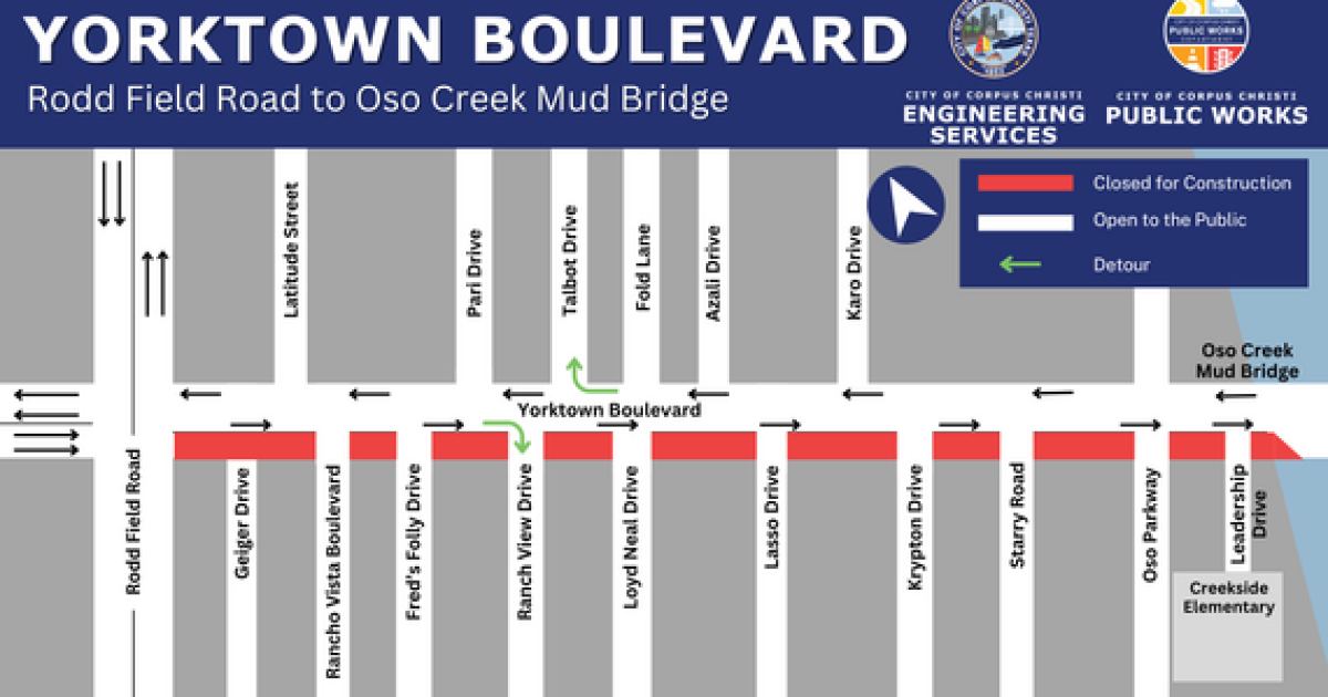 Weather delays the Yorktown Boulevard traffic switch