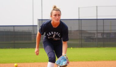 Carroll softball one series from fourth straight third round playoff appearance