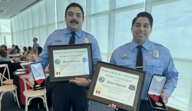 Corpus Christi EMTs honored for treating officer shot in the head