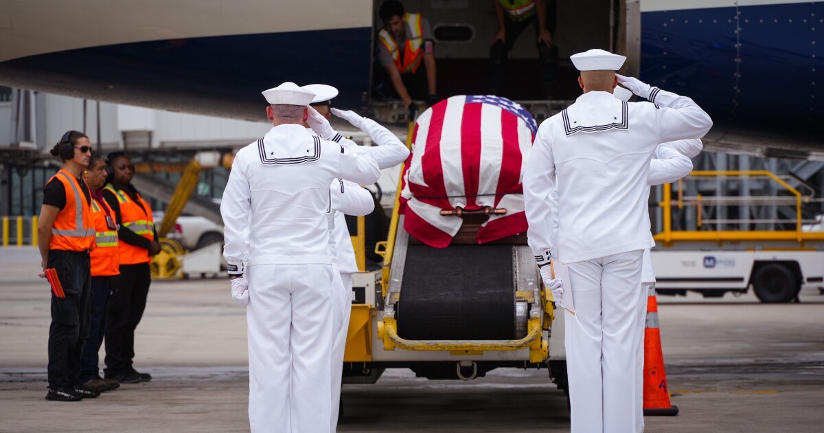 Coastal Bend sailor killed at Pearl Harbor returns home after 80 years