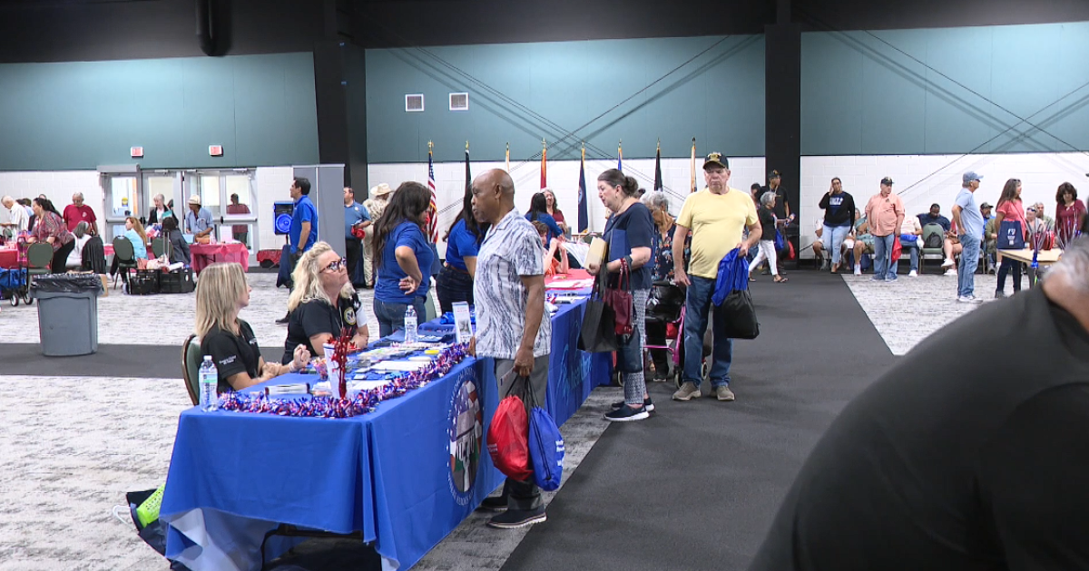 Hundreds attend first of its kind event for area veterans