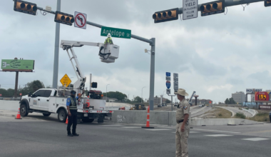 City works to restore traffic lights at multiple intersections