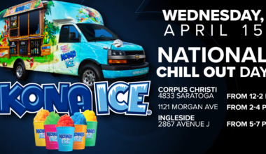 Kona Ice offers free shaved ice to help taxpayers relax on Tax Day