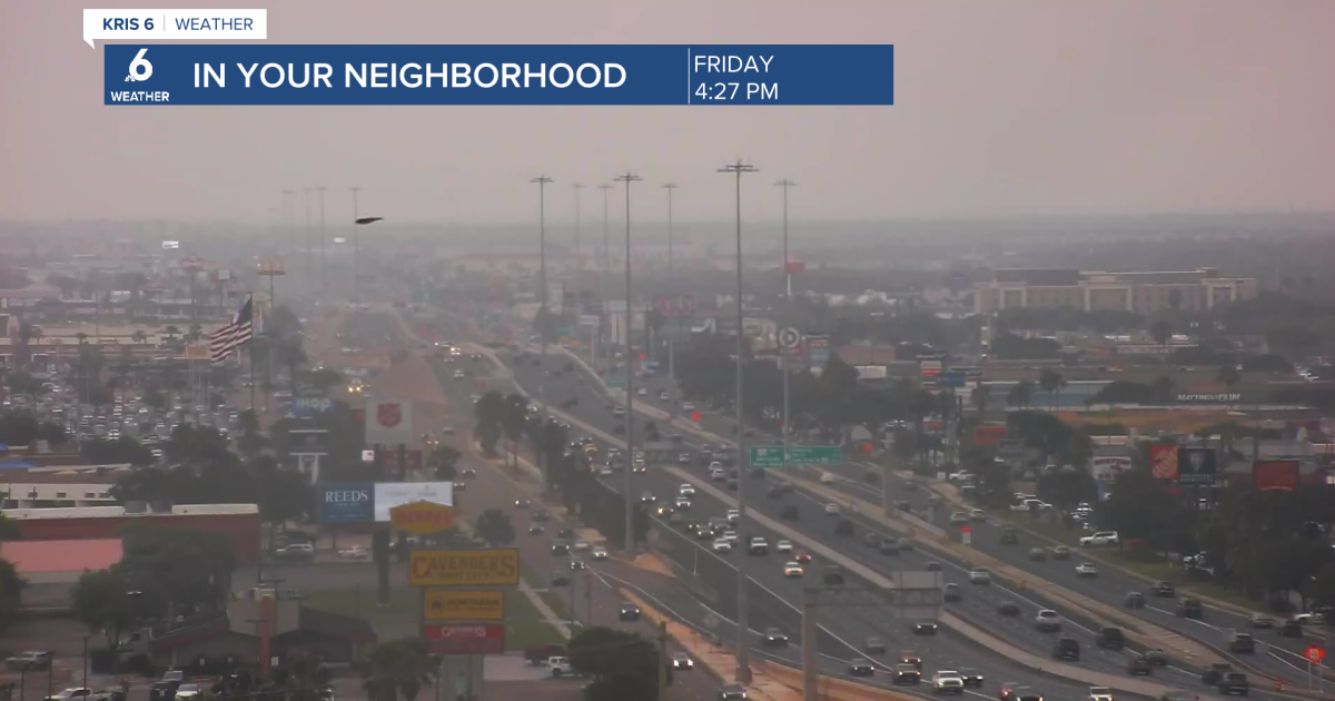 Oppressive humidity expected across the Coastal Bend