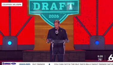 Cowboys and Texans make their first-round picks in the NFL Draft.