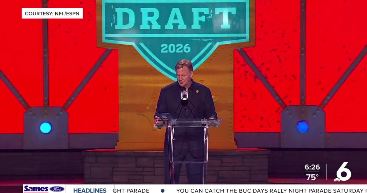 Cowboys and Texans make their first-round picks in the NFL Draft.