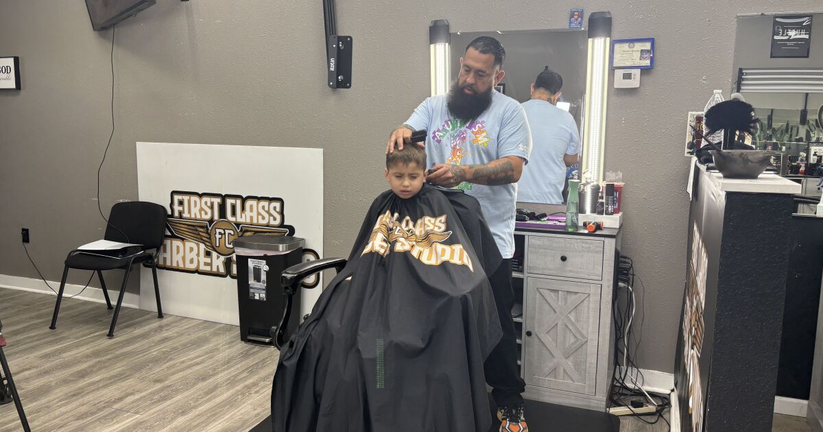 Corpus Christi barber creates safe haircut space for kids with autism