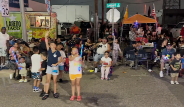 Up to 100,000 people attend the Buc Days Night Parade and Stadium Show