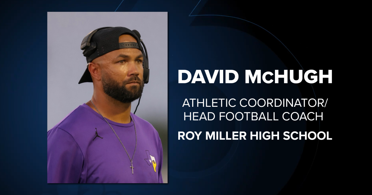 Corpus Christi ISD names Miller High School's new head coach, athletic director