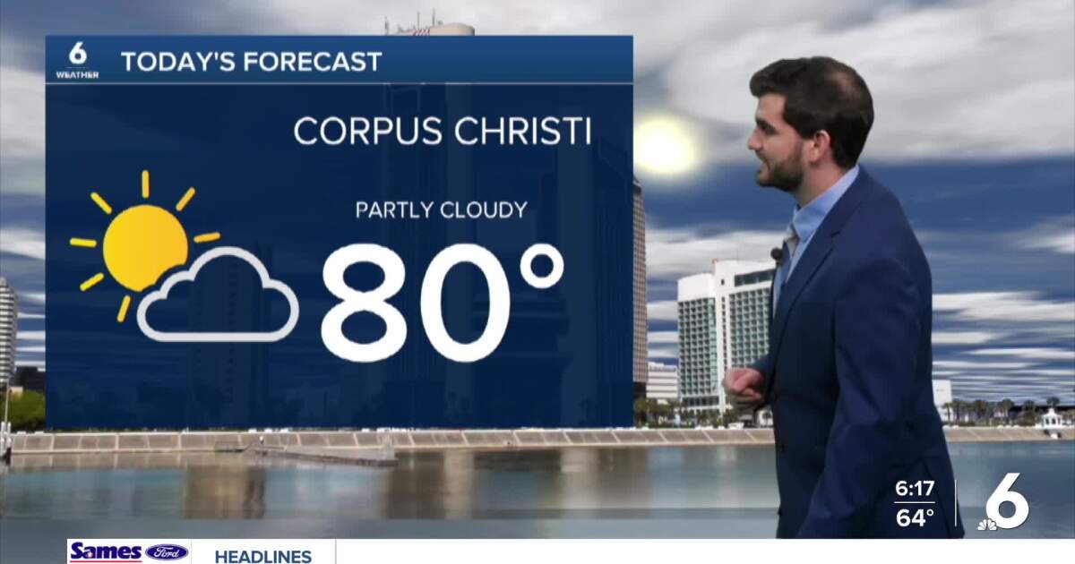Pleasant conditions expected along the coast today