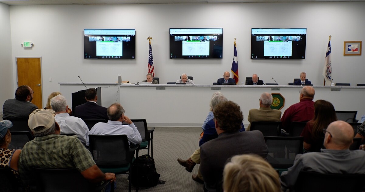 Preliminary hearing held for Evangeline Groundwater Project permits