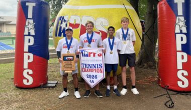 IWA's Angel Tennis Team claims third consecutive State Championship