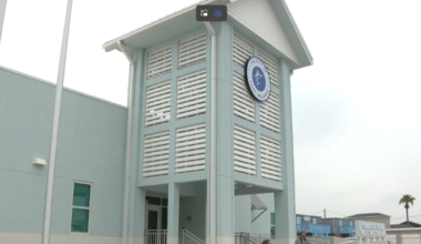 Ribbon cutting for new public safety building in Port Aransas