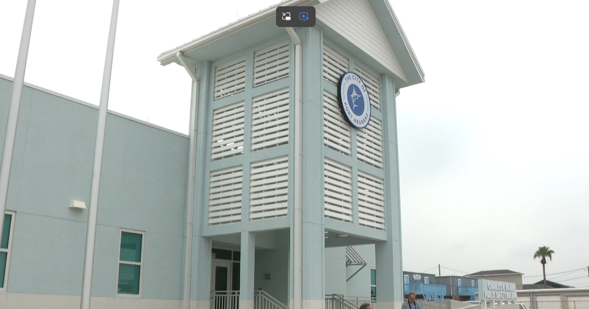 Ribbon cutting for new public safety building in Port Aransas