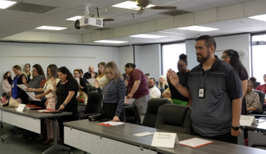 Texas DFPS celebrates the graduation of 17 new regional caseworkers
