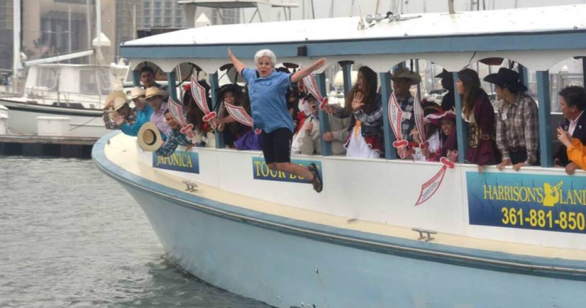 Corpus Christi mayor walks the plank to open Buc Days festival