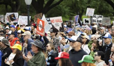 Protesters gather at Texas Capitol to defend Big Bend