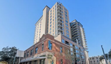 Continental Building opens along San Pedro Creek, part of a historic revival