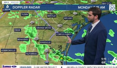 A soggy start to Monday, with more chances for rain on the way to start the week