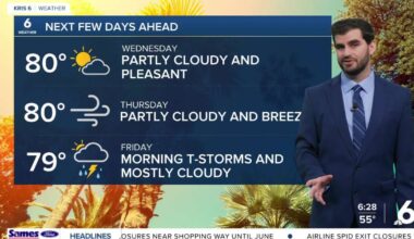 We're in store for a nice Tuesday, with rain chances on the rise to end the week