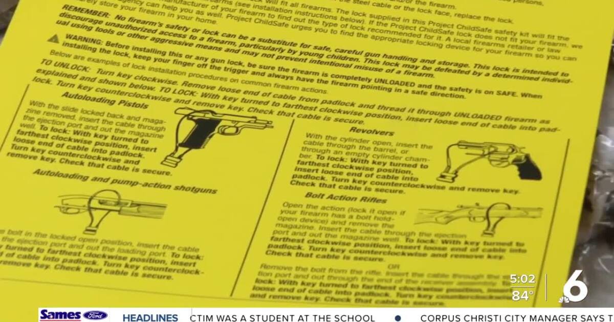 Free gun safety locks are now available at the Greenwood CPS office