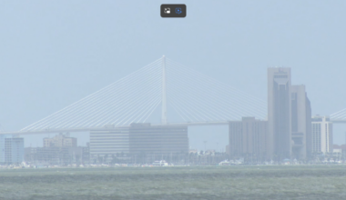 What's that haze over the city?