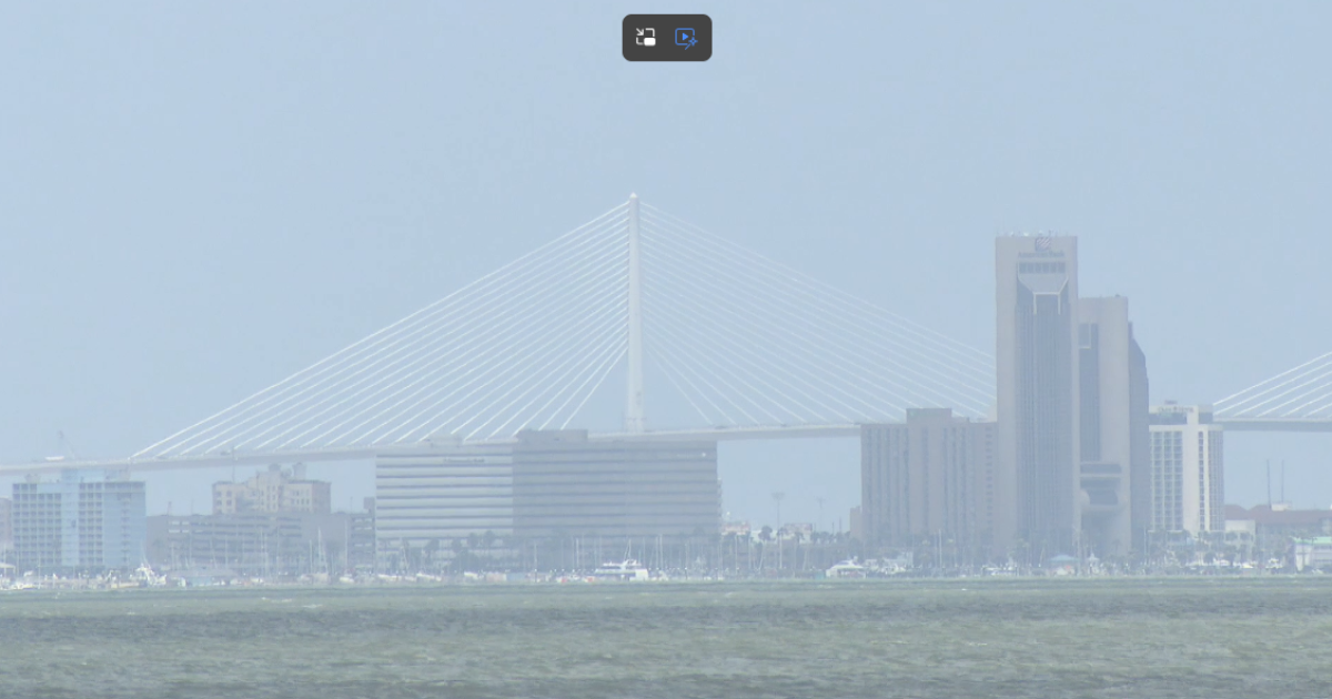 What's that haze over the city?